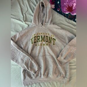 Gildan Gray University of Vermont Alumni Sweater